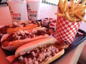 Hot Dog! Ted's.